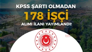 Milli Savunma Bakanlığı 178 İşçi Alıyor: 14 İlde Başvurular 10 Nisan’da Kapanıyor