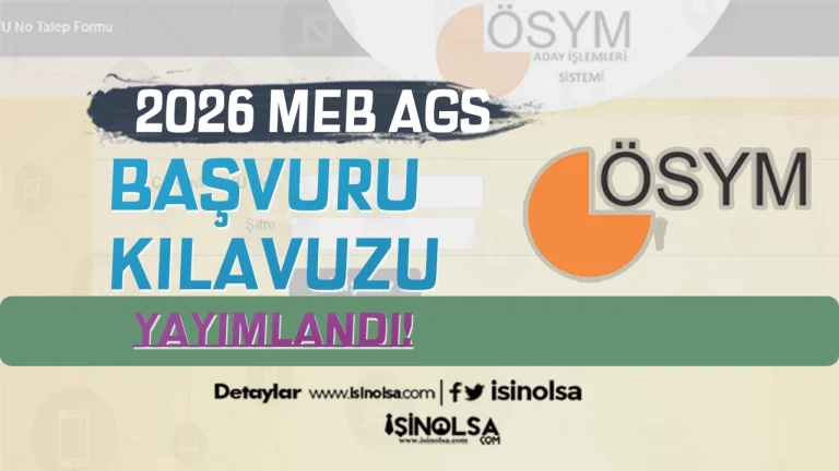 2026 MEB AGS Basvuru Kilavuzu Yayimlandi2
