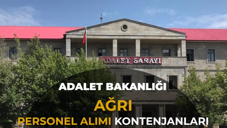 AGRI ADLIYESI PERSONEL ALIMI