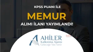 AHİKA Personel Alımı 2026: Ahiler Kalkınma Ajansı Uzman ve Destek Personeli Alıyor
