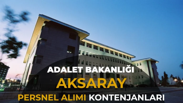 AKSARAY ADLIYESI PERSONEL ALIMI