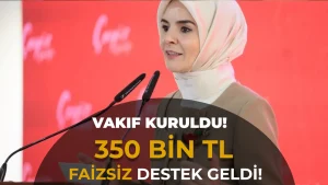 Çeyiz Vakfı Kuruldu: Evlenecek Çiftlere 350 Bin Lira Faizsiz Destek