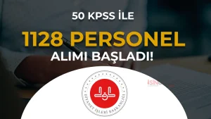 Diyanet 50 KPSS Puanı İle 1128 Personel Alımı Başladı!