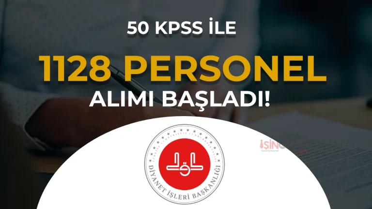 DIYANET PERSONEL ALIMI