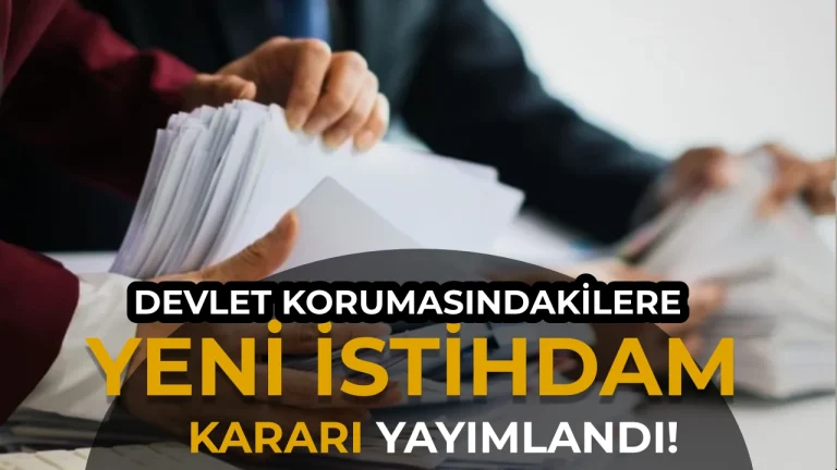 Devlet Korumasında Büyüyenlere Kamu İstihdamı Hakkı – 7578 Sayılı Kanun 1 Mayıs’ta Yürürlüğe Girdi