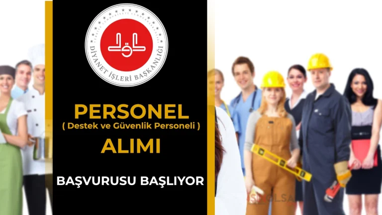 Diyanet 13 Sözleşmeli Personel Alımı İlanı 2026