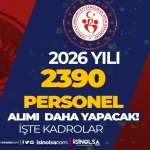 GSB 2390 Personel Alımı Daha Yapacak! İşte Beklenen Kontenjanlar