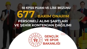 GSB BAKIM PERSONELI ALIMI