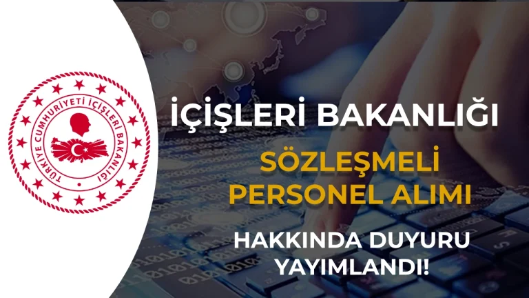 Icisleri Bakanligi Sozlesmeli Bilisim Personeli Alimi Sozlu Sinav Listesi Aciklandi