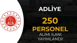 İzmir Adliyesi 250 Personel Alımı Başladı! Başvurular 8 Mayıs’ta Sona Eriyor