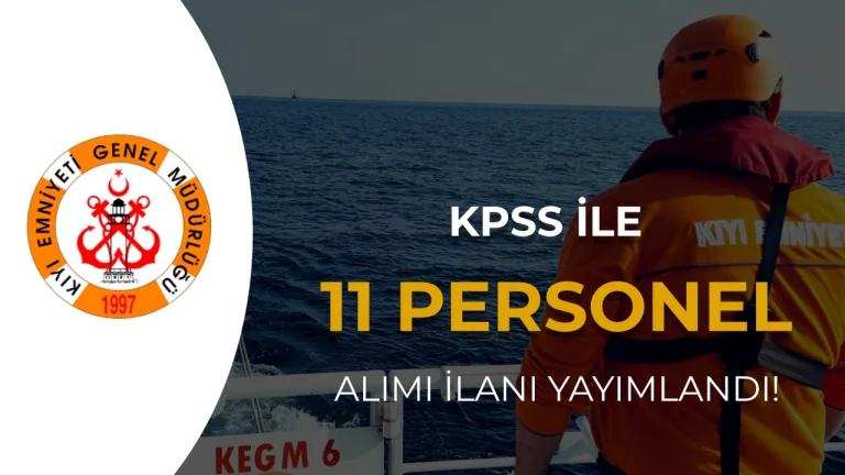KIYI EMNIYETI PERSONEL ALIMI 1