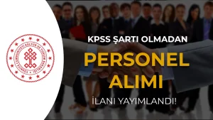 Kültür Bakanlığı Döner Sermaye KPSS Siz Personel Alımı Yapacak!