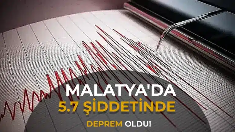 MALATYA DEPREM