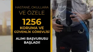 Okullara, Hastanelere ve Özele 1256 ÖGG Alımı 2026 İlanları Yayımlandı!