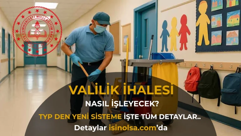 Okullara Sabit Personel Nasıl Alınacak? Valilik İhalesi Ne Anlama Geliyor?