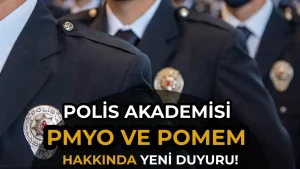 PMYO ve POMEM Eğitim Sonu Sınav Sonuçları Açıklandı