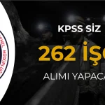 TTK 262 İşçi Alımı Yapacak! Başvurular Başlıyor