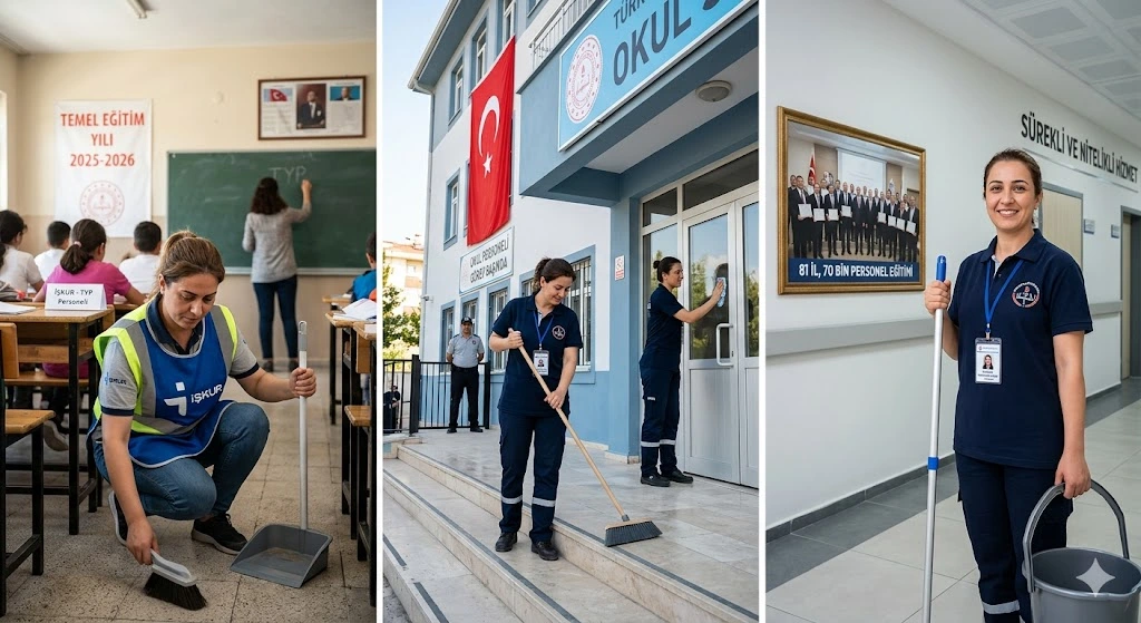 MEB Açıkladı: TYP Kalkıyor, 81 İlde 70 Bin Sabit Okul Personeli Geliyor 4 iskur meb typ personeli