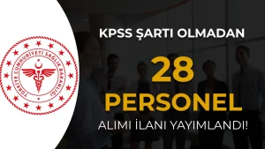 Antalya İl Sağlık Müdürlüğü 28 İşçi Alımı Yapacak! Şartlar Açıklandı