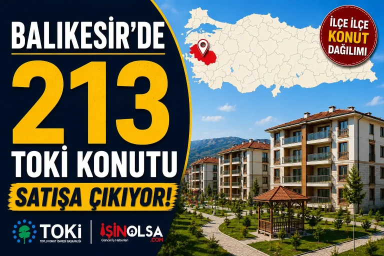 Balikesirde 213 TOKI Konutu Satisa Cikiyor Iste Ilce Ilce Konut Dagilimi