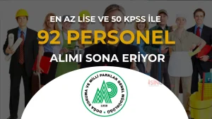 DKMP 92 Personel Alımı Sonuçları ve Taban KPSS?