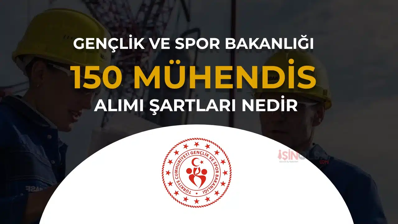 GSB 150 Sözleşmeli Mühendis Alımı 2026 Şartları