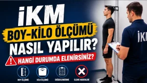 İKM Boy-Kilo Ölçümü Nasıl Yapılır? Hangi Durumda Elenirsiniz?