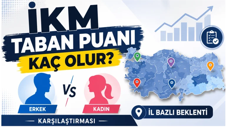 IKM Taban Puani Kac Olur Erkek Kadin Karsilastirmasi ve Il Bazli Beklenti