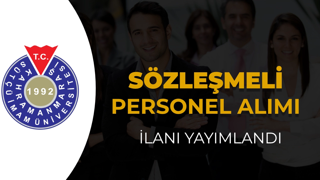 KSÜ 5 Sözleşmeli Personel Alacak