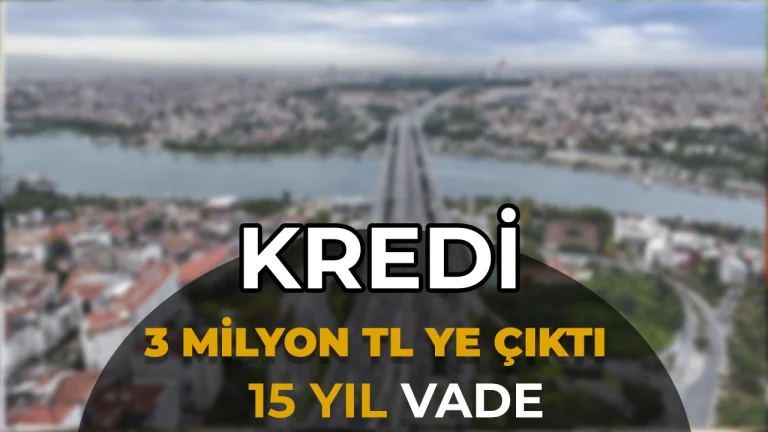 Kentsel Dönüşüm Kredisi 3 Milyon TL’ye Çıktı: Aylık 34 Bin TL Taksitle 15 Yıl Vade