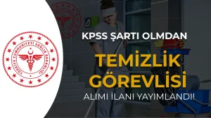 Konya İl Sağlık Müdürlüğü 4 Eski Hükümlü Temizlik Görevlisi Alacak