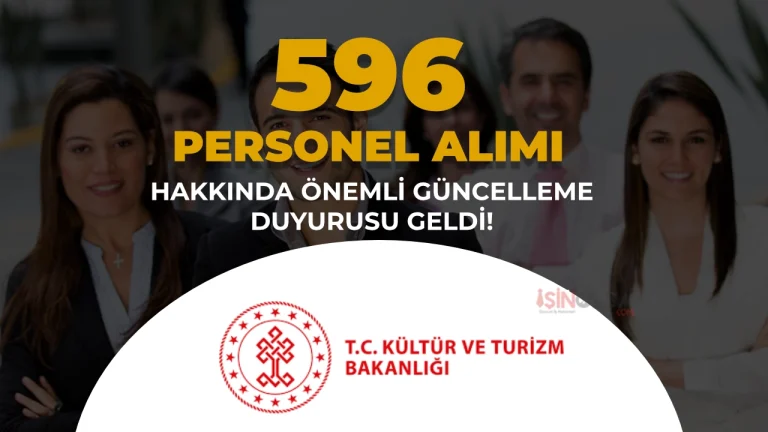 Kültür Bakanlığı 569 Personel Alımında Önemli Güncelleme: Birden Fazla Lise Diploması Olanlar Dikkat