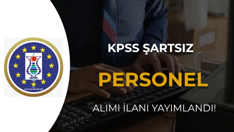 Kutahya Belediyesi Guvenlik Sirketine 15 Personel Alimi Yapiyor