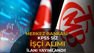 Merkez Bankasi Izmir Tesisine 10 Isci Alacak