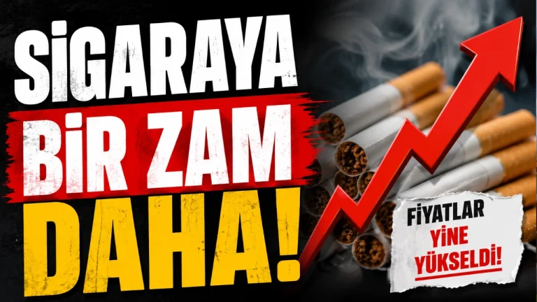 Sigaraya Bir Zam Daha! Fiyatlar 120 TL'ye Kadar Yükseldi
