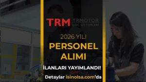 TRMOTOR Güç Sistemleri Engelli Mühendis Alımı 2026