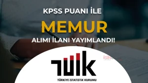 TÜİK 9 Memur Alımı İlanı ( Uzman Yardımcısı )