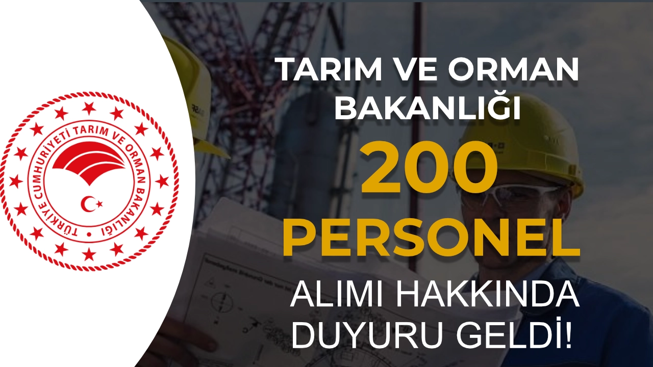 Tarım Bakanlığı 200 Sözleşmeli Personel Alımı: Yedek Adayların Evrak Teslim Tarihi Belli Oldu