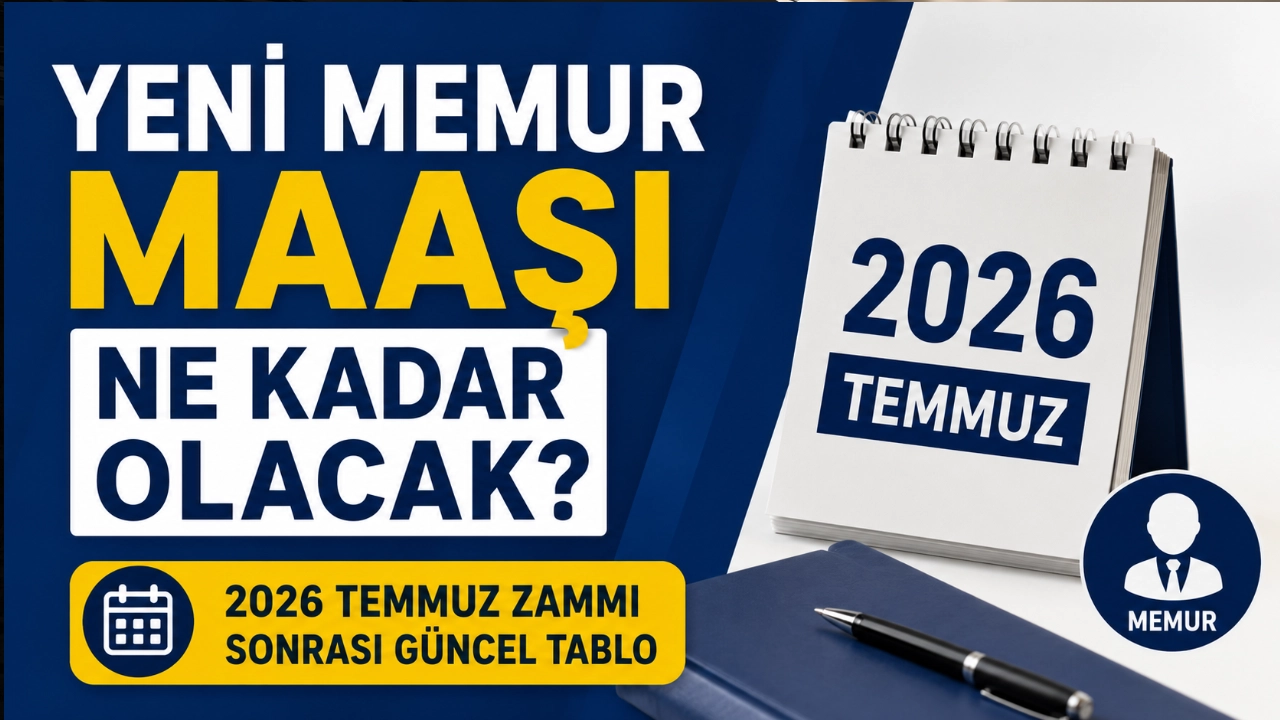 Yeni Memur Maaşı Ne Kadar Olacak? 2026 Temmuz Zammı Sonrası Güncel Tablo