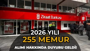 Ziraat Bankası 255 Memur Alımı Mülakat Süreci Başladı
