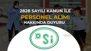 dsi personel alimi hakkinda duyuru