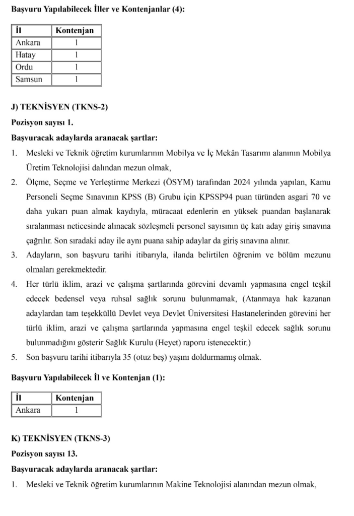 Kültür Bakanlığı 569 Sözleşmeli Personel Alacak! En az lise ve 60 KPSS 17 image 21