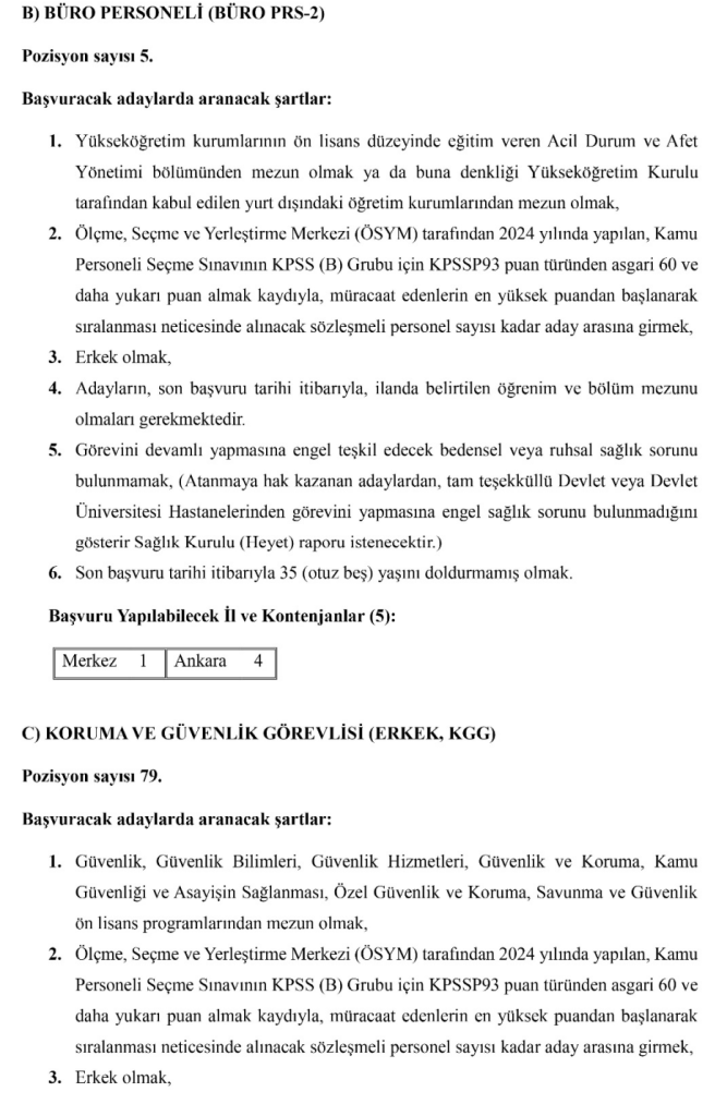 Kültür Bakanlığı 569 Sözleşmeli Personel Alacak! En az lise ve 60 KPSS 2 image 6