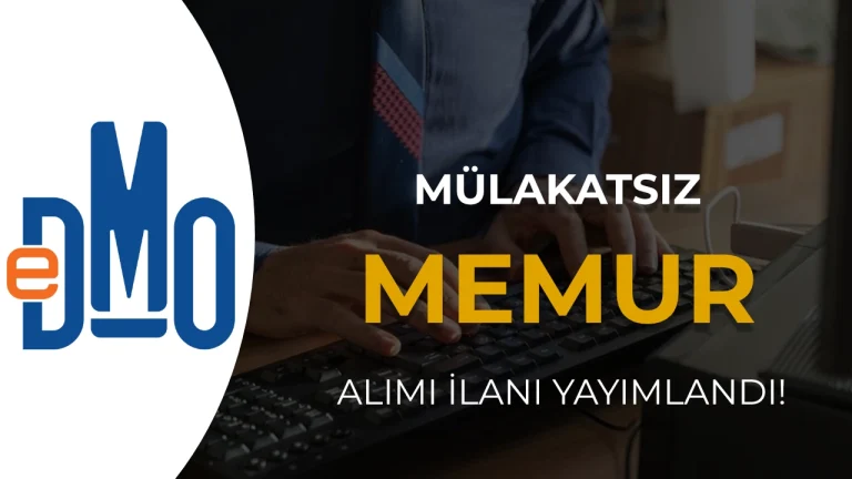 DMO KPSS 2026/1 ile Memur Alımı: Başvuru Şartları, Nitelik Kodları ve Kadro Rehberi