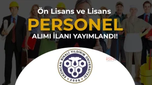 Erzincan Binali Yıldırım Üniversitesi 6 Sözleşmeli Personel Alacak
