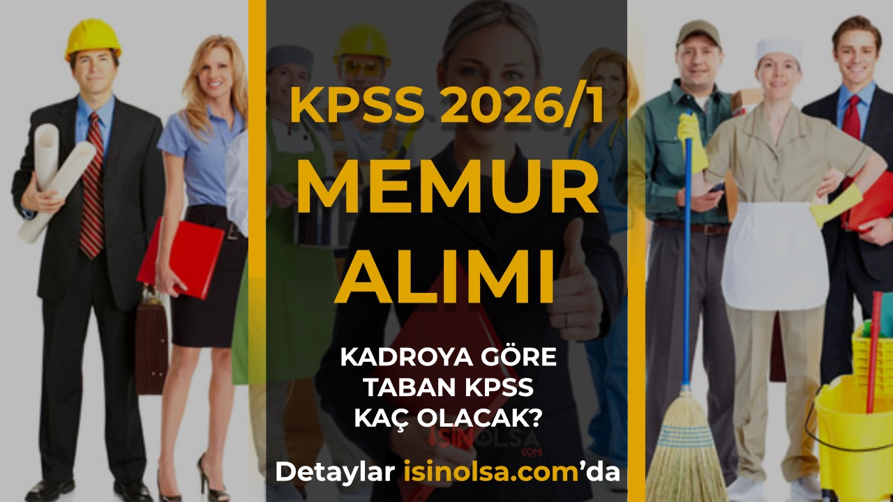 KPSS 2026/1 Kontenjana Göre Taban Puanlar Ne Olacak? Lise, Ön Lisans ve Lisans