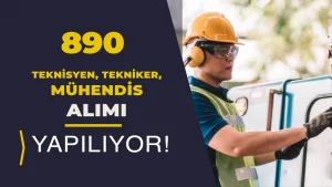 KPSS 2026/1 ile 890 Teknisyen, Tekniker ve Mühendis Alınıyor! İşte Kurumlar
