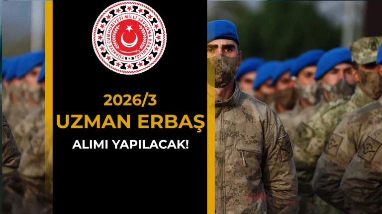 MSB 20263 Uzman Erbas Alimi Kilavuzu ve Sartlari