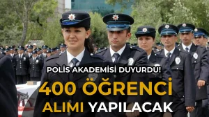 PA: 10. Dönem PAEM 400 Komiser Yardımcısı Alacak
