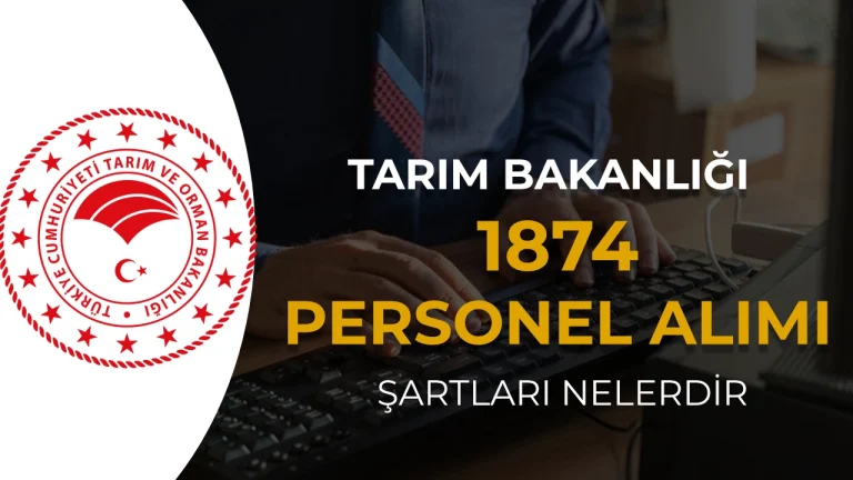 TARIM BAKANLIGI SARTLAR